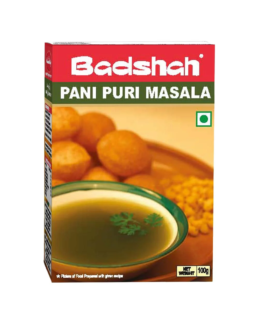 Badshah Badshah Seasoning Mix Pani Puri Masala 100g 100g